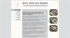 Desktop Screenshot of emil-koester.de