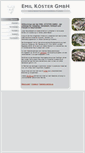 Mobile Screenshot of emil-koester.de
